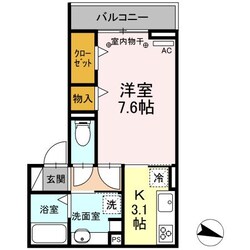 ＧＲＡＮＤ　Ｄ－ＲＯＯＭ上重原の物件間取画像